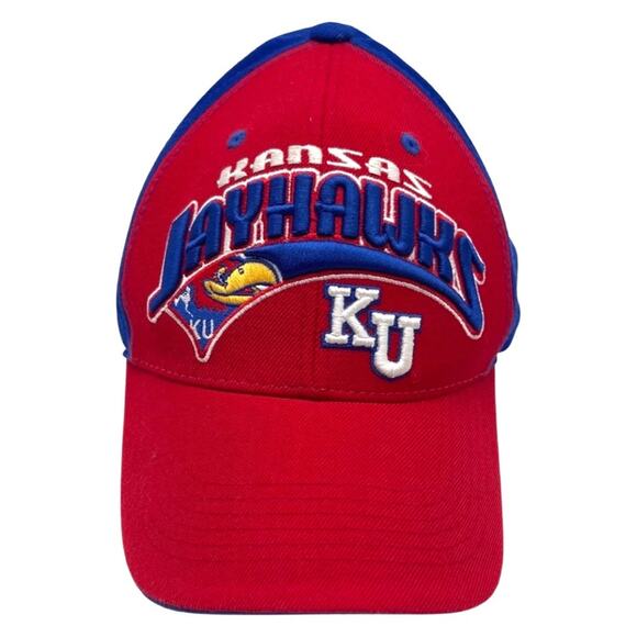 KU - Kansas Jayhawks Top Of The World Ball Cap - Picture 1 of 10